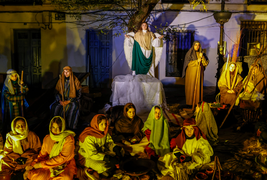 belen viviente colmenar viejo 2023 reyesmagos 3