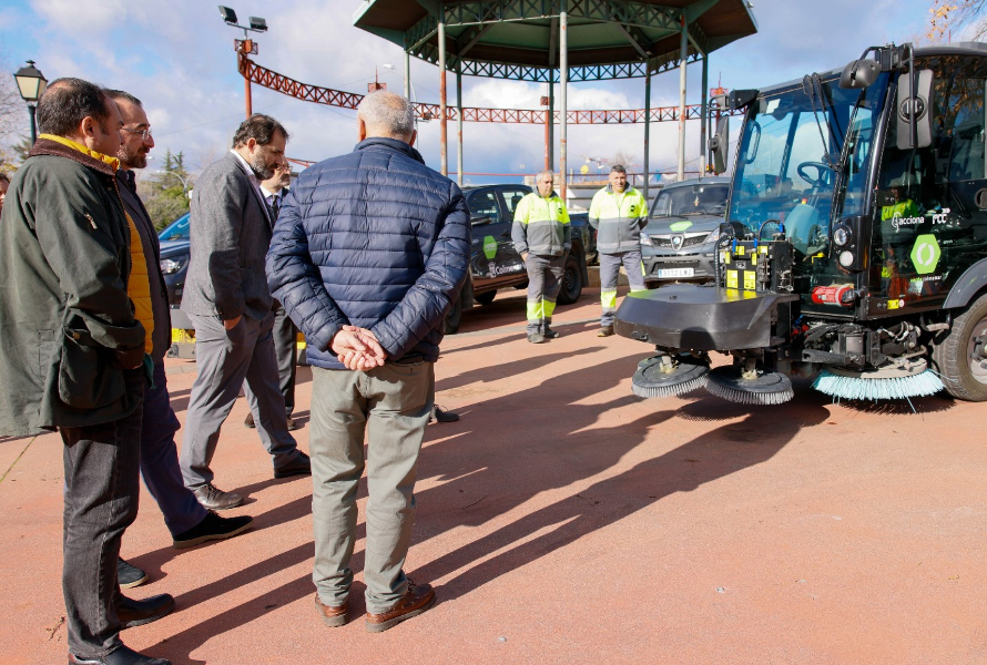 nueva flota vehiculos limpieza colmenar viejo