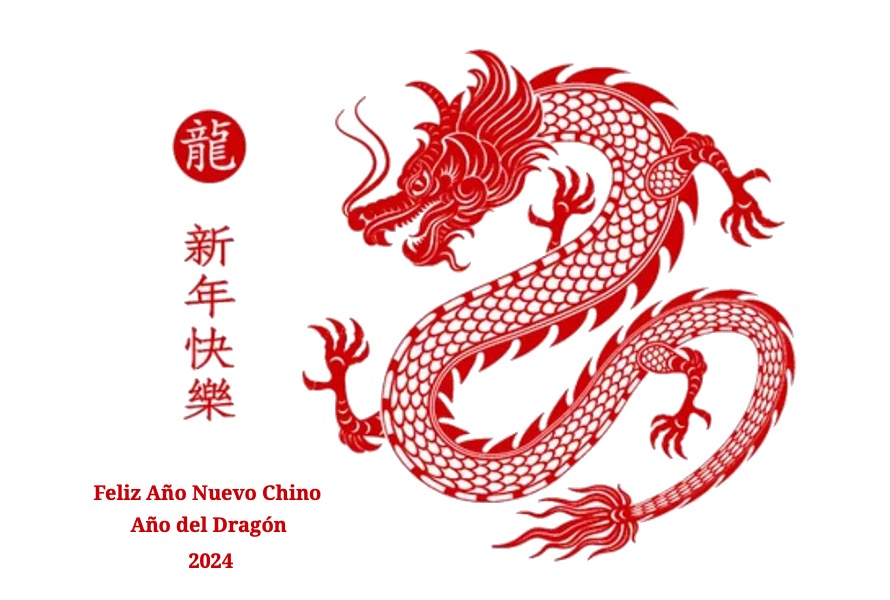Año nuevo chino 2024 Dragón
