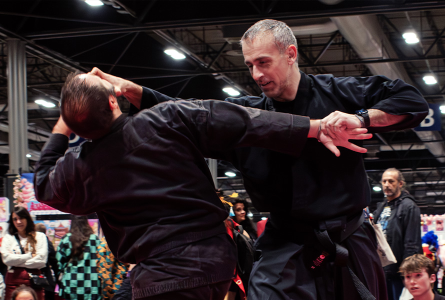 Ninjutsu Tres Cantos en el Japan Weekend en IFEMA