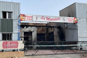 Incendio en La Madrileña de Tres Cantos