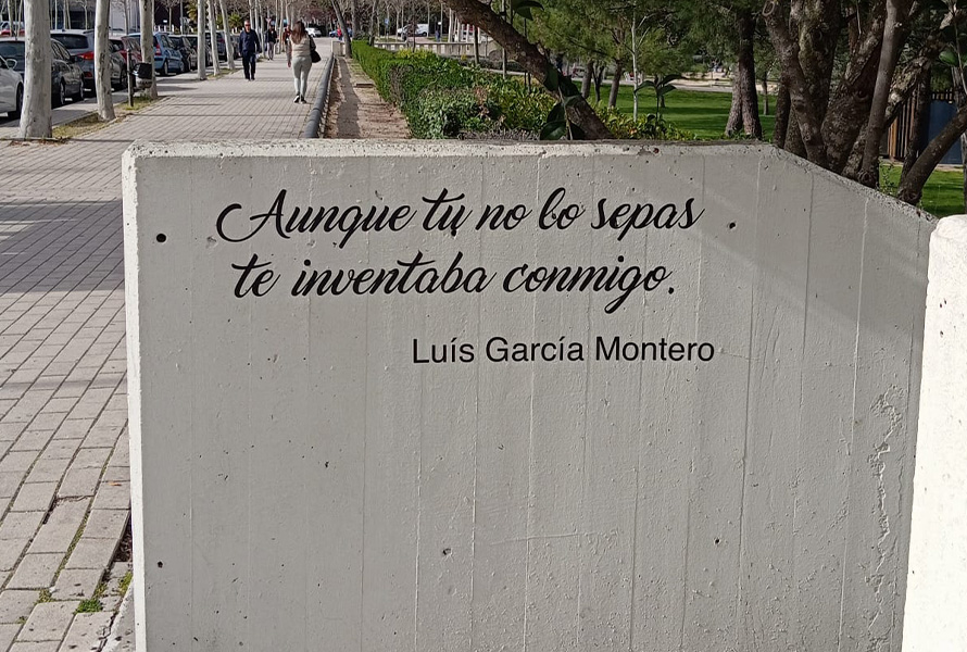 Poesia en la calle en Tres Cantos