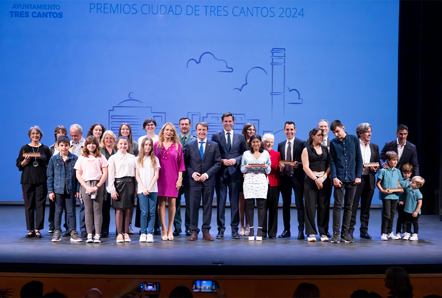 Galardonados en la X edición de los Premios Ciudad de Tres Cantos