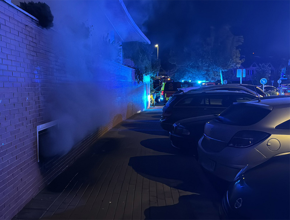 Incendio en Club de Campo San Sebastián de los Reyes