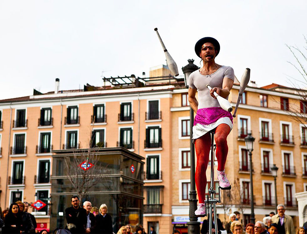 Festival de Teatro de Calle Saltimbanqui en Colmenar Viejo