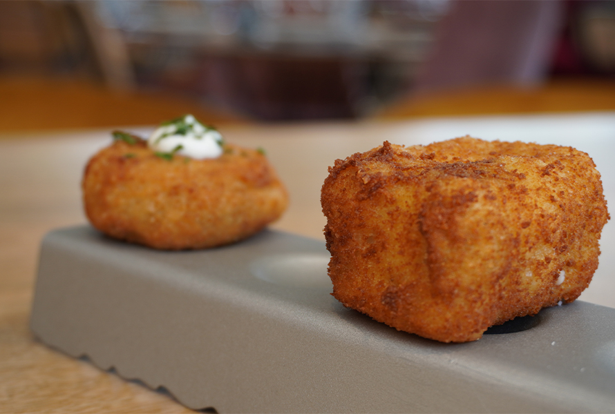 Receta de chistorra con salsa de piquillos por Bebola Tres Cantos
