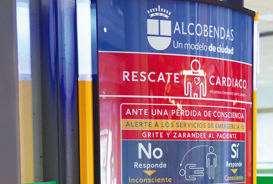 Alcobendas Ciudad Cardioprotegida con desfibriladores