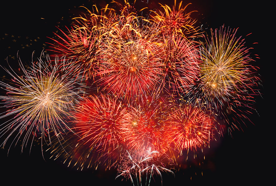 Fuegos artificiales Tres Cantos fiestas San Juan