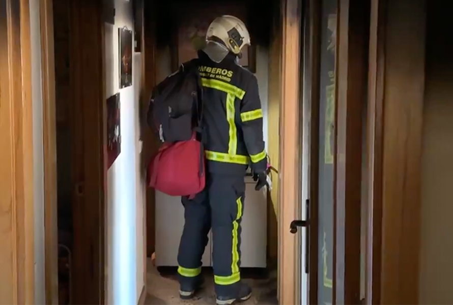 Incendio viviendas Alcobendas