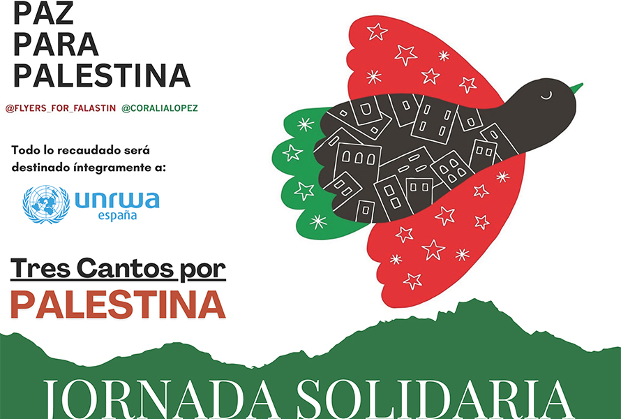 Jornada solidaria con Palestina en Tres Cantos