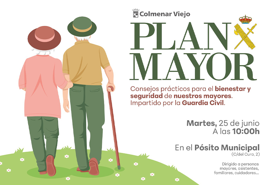 Plan Mayor, charlas de seguridad para mayores