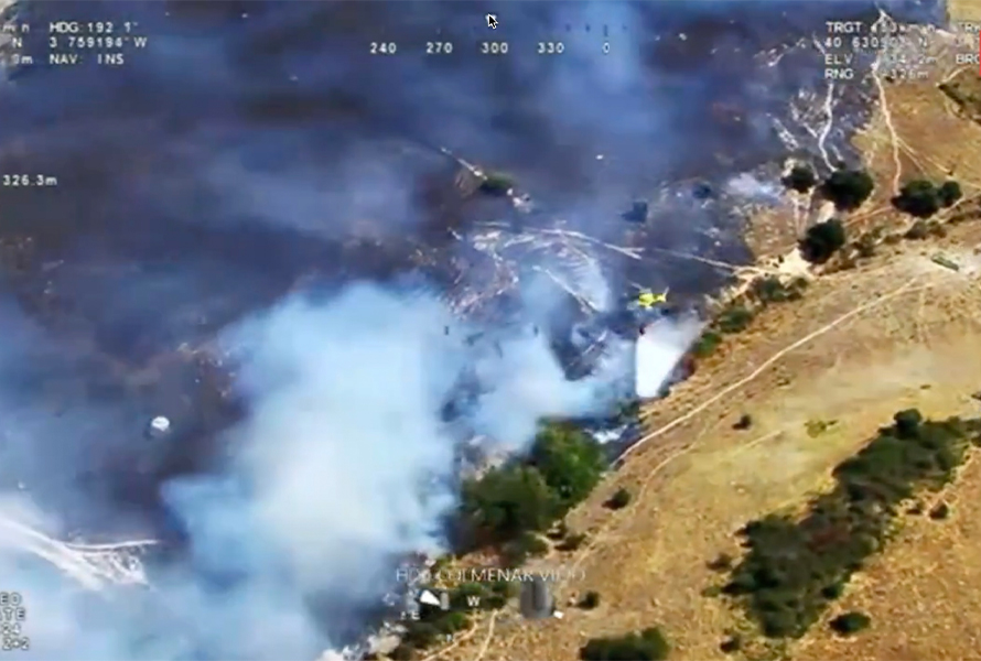 Incendio Colmenar Viejo