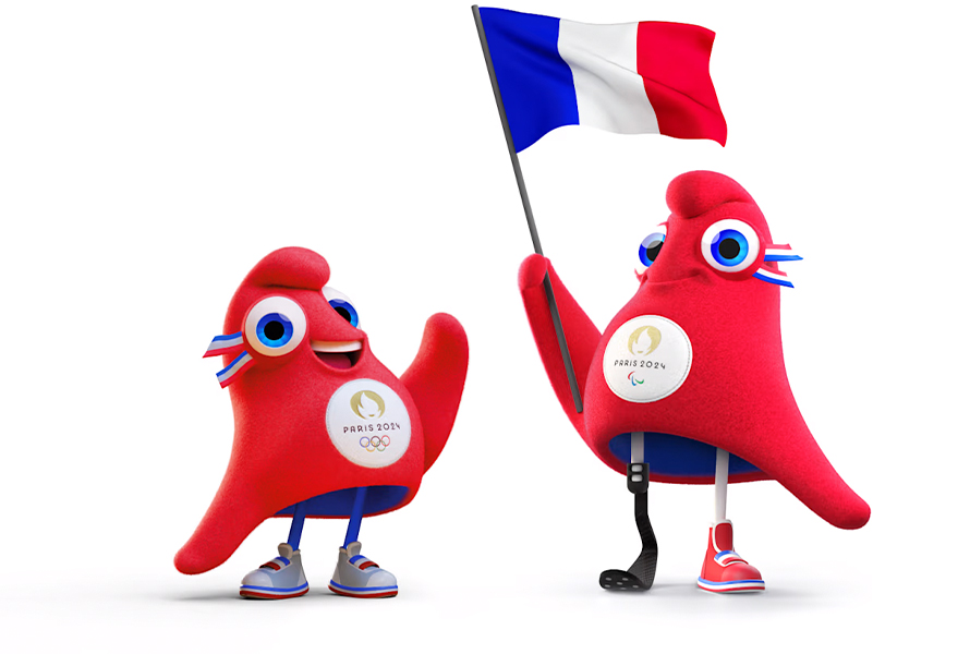 Phryges, la mascota de los Juegos Olímpicos de París 2024