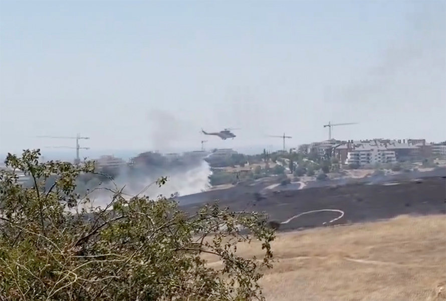 Incendio Colmenar Viejo