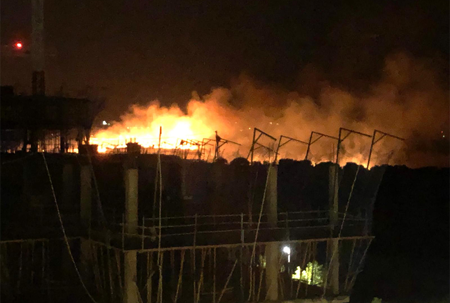Incendio Tres Cantos