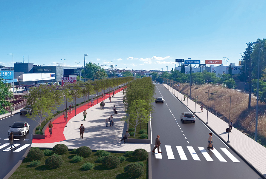 Bulevar madrid norte Alcobendas