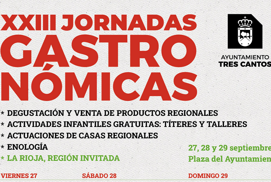 Jornadas Gastronómicas Tres Cantos