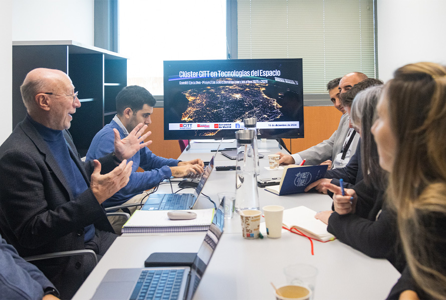 Clúster de Innovación Tecnológica y Talento en Tecnologías del Espacio (CITT) en Tres Cantos