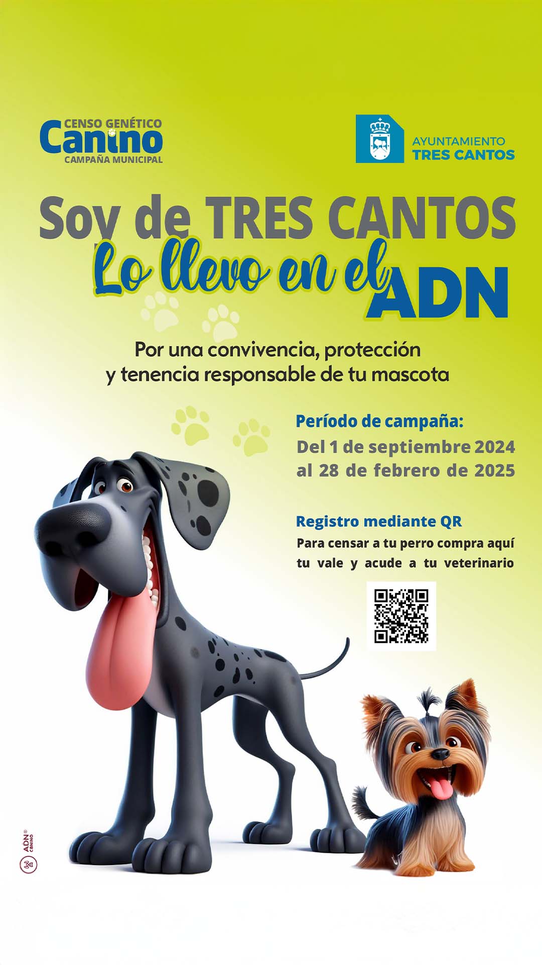 ADN canino Tres Cantos