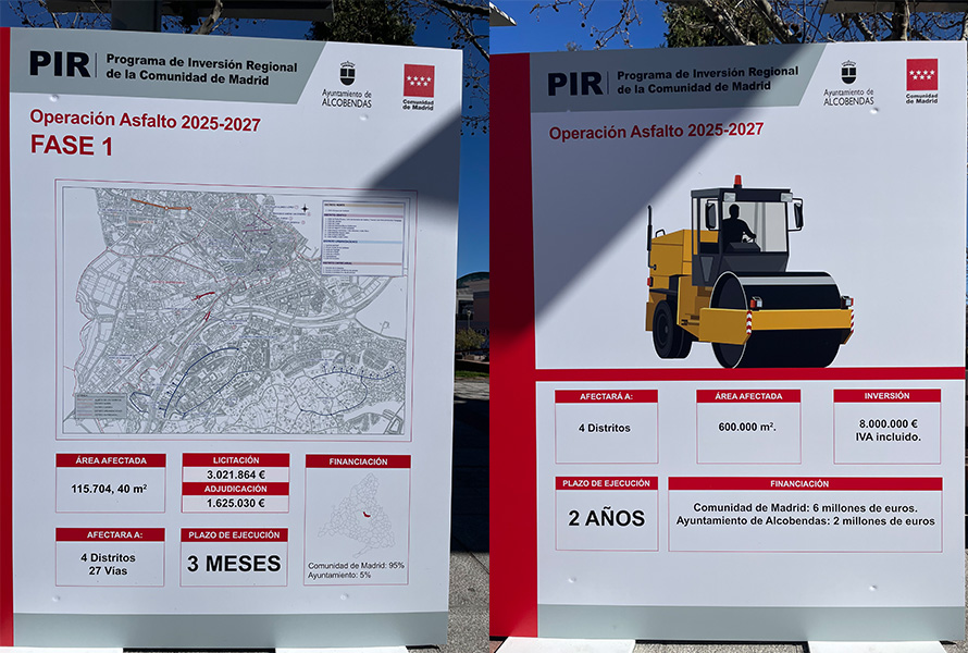 Alcobendas Operación Asfalto