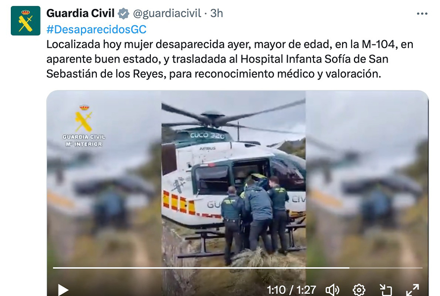 Desaparecida Colmenar Viejo