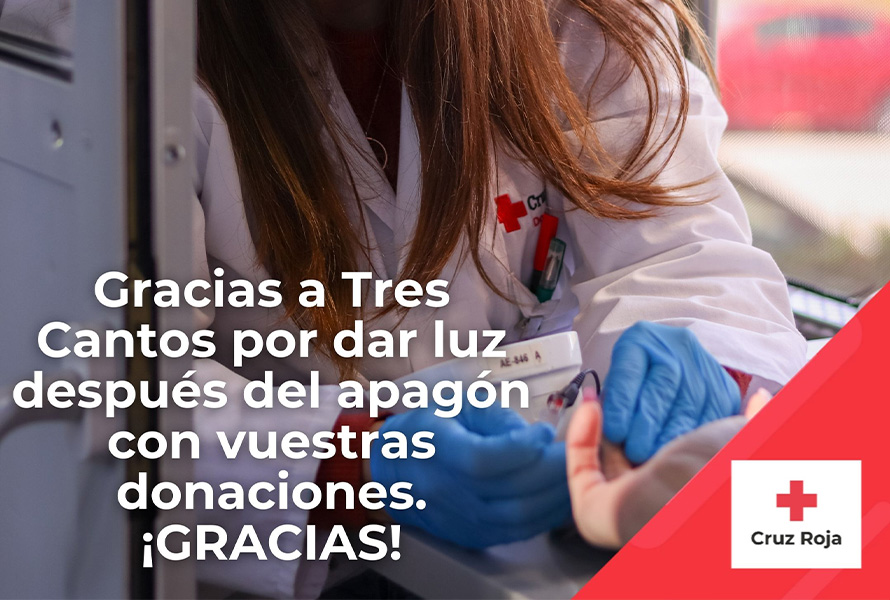 Cruz Roja Donación Sangre Tres Cantos