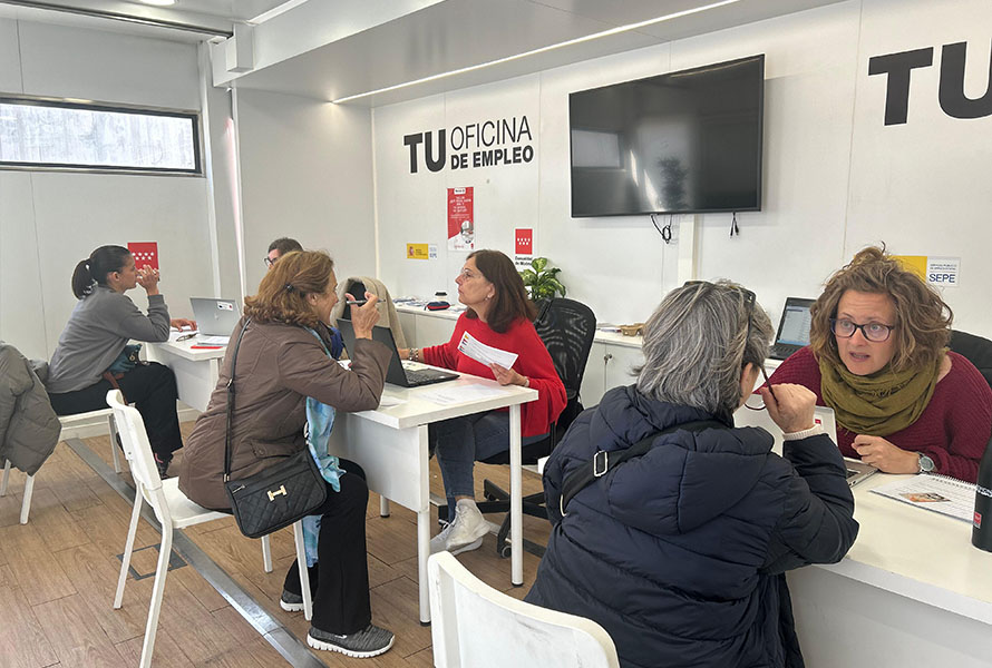 Oficina Empleo Móvil Comunidad de Madrid Tres Cantos