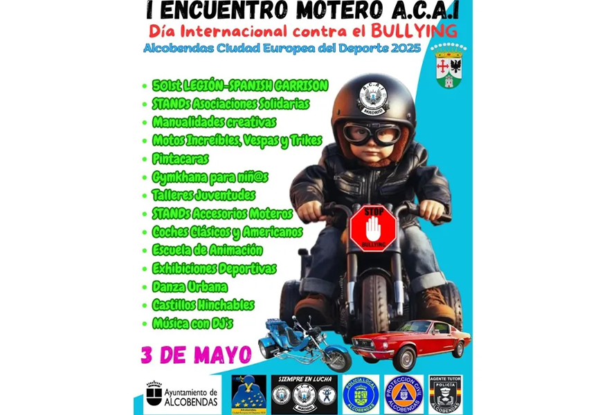 I Encuentro Motero contra el Bullying a Alcobendas