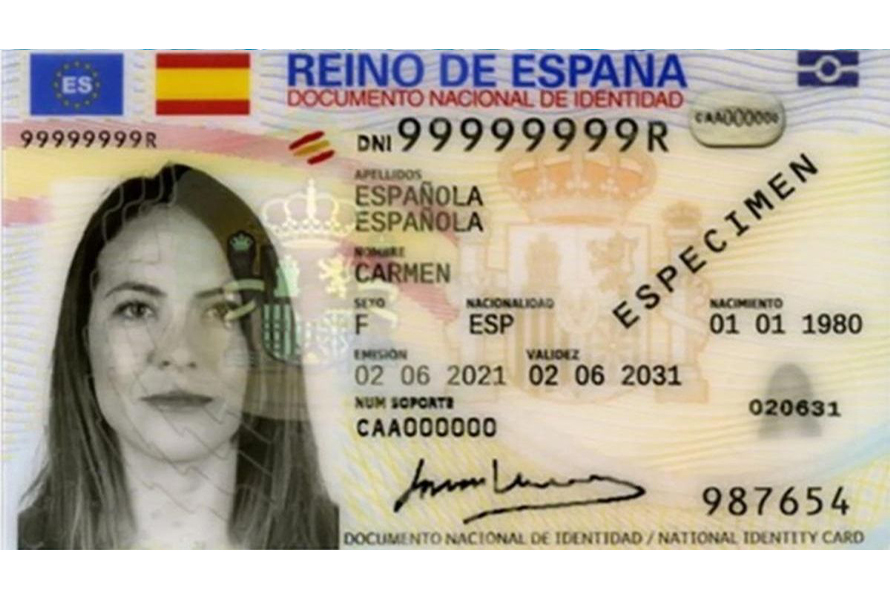 tres cantos DNI