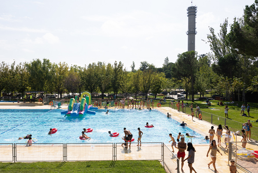 piscinas municipales de Tres Cantos