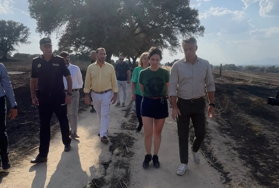 Ayuso visita Tres Cantos