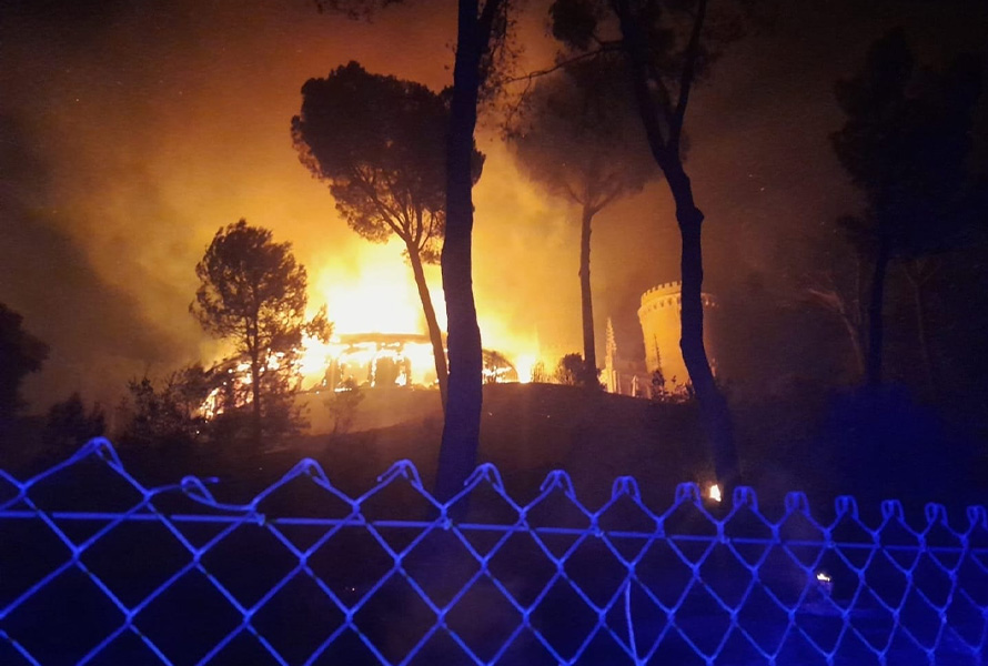 Incendio Tres Cantos