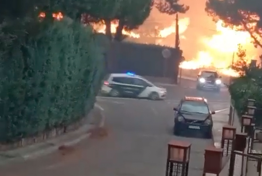 Tres Cantos incendio