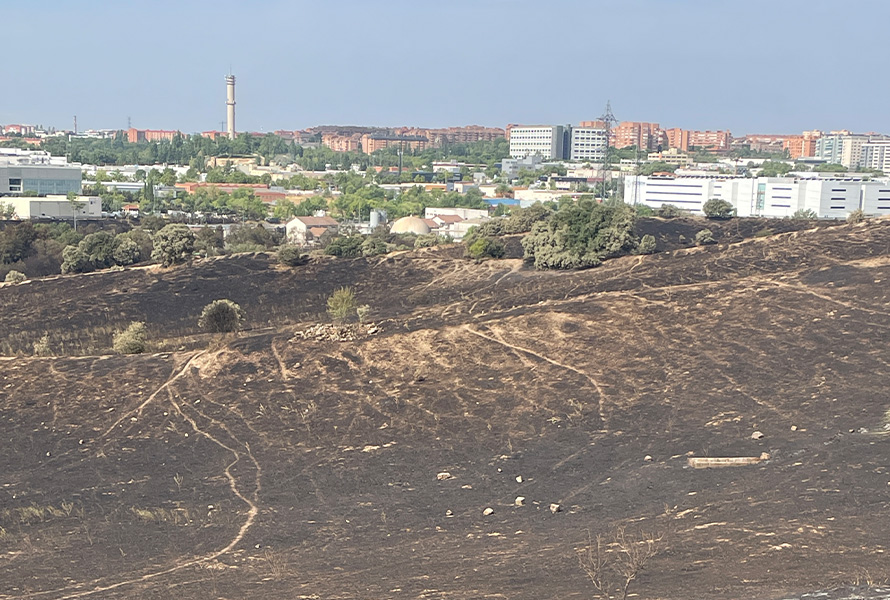 incendio de Tres Cantos