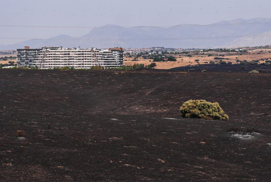 Tres Cantos incendio