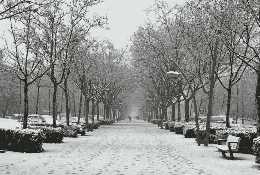 Tres Cantos nieve